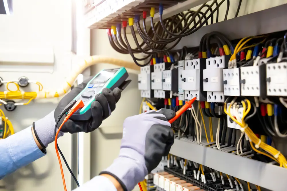 burning smell outlet electrician Metairie